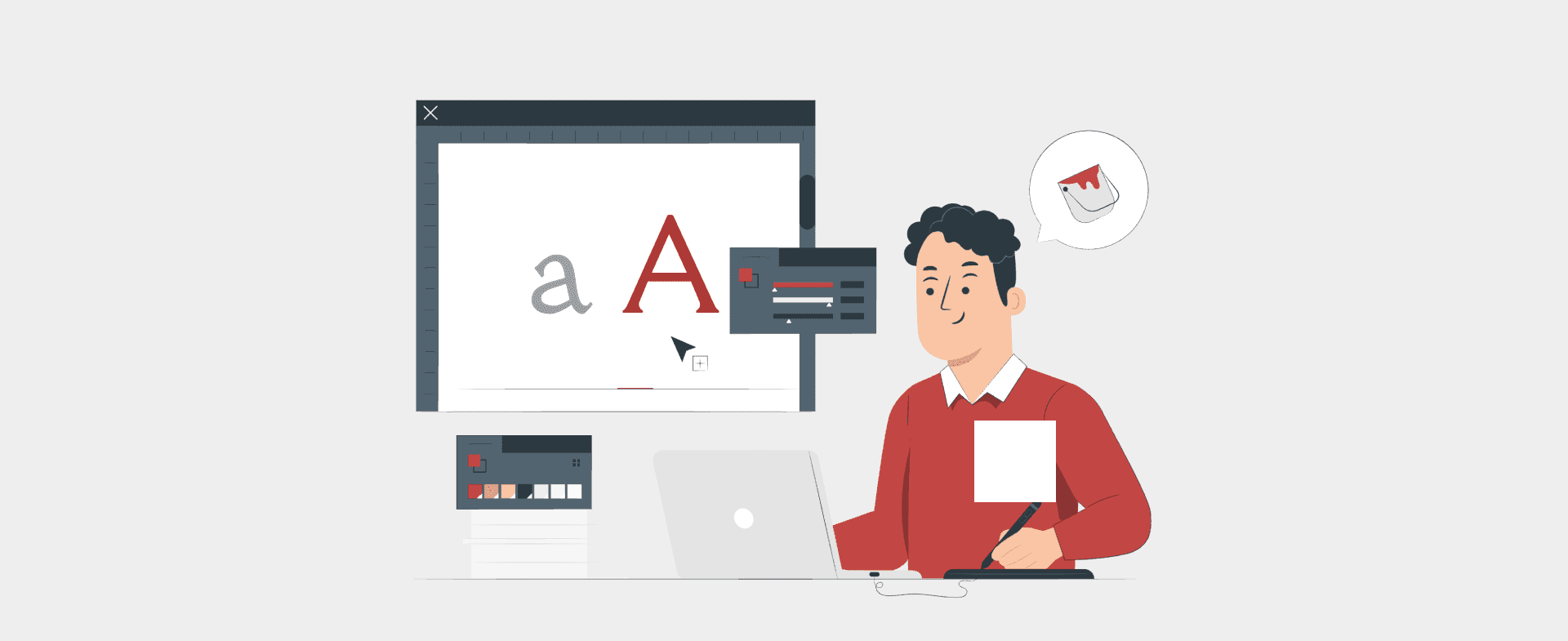 Combinaciones de color entre texto y color de fondo